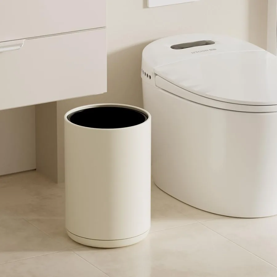 8L 2.1GAL Small Trash Can Laundry RoomBathroom Trash Can White Large Open Trash Can with Double Barrel for Bedroom 's Room RV L
8L 2.1GAL Small Trash Can Laundry RoomBathroom Trash Can White Large Open Trash Can with Double Barrel for Bedroom 's Room RV L