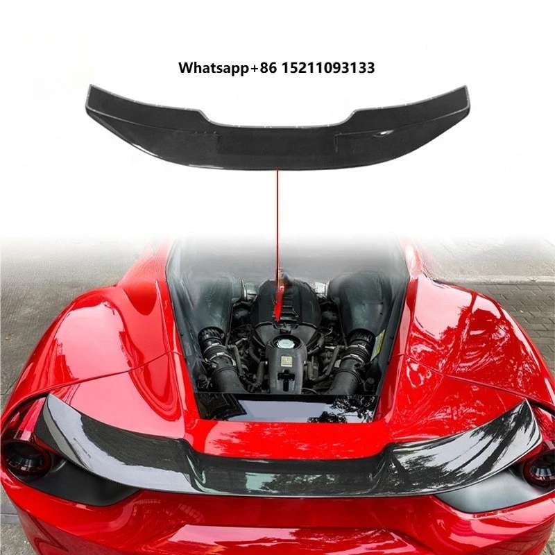 Auto Accessories Vors Style 3K Real Carbon Fiber Car Rear Ducktail Wing Spoiler for 488
Auto Accessories Vors Style 3K Real Carbon Fiber Car Rear Ducktail Wing Spoiler for 488