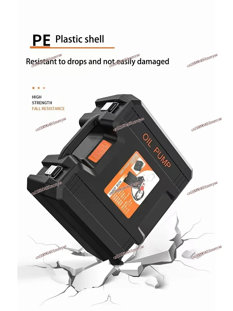 Mobile Oil Pump Tool Kit 12V/24V/220V Fuel Transfer Pump High Flow Portable Diesel Fuel Dispenser Fully Automatic Refuel Machine
Mobile Oil Pump Tool Kit 12V/24V/220V Fuel Transfer Pump High Flow Portable Diesel Fuel Dispenser Fully Automatic Refuel Machine