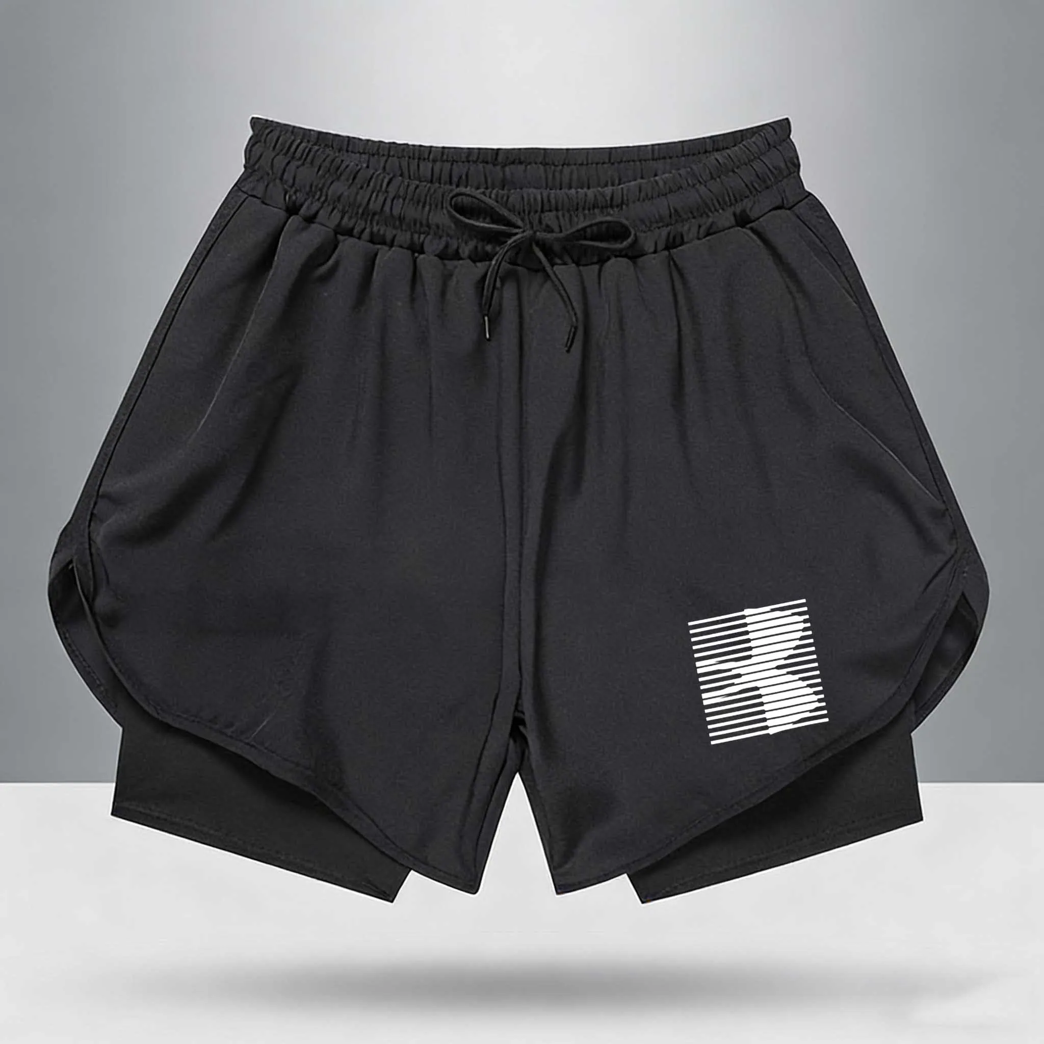 Новые мужские спортивные шорты 2-в-1 с двойным слоем и принтом для бега, тренировок в зале и летних занятий спортом 2026 года
Новые мужские спортивные шорты 2-в-1 с двойным слоем и принтом для бега, тренировок в зале и летних занятий спортом 2026 года