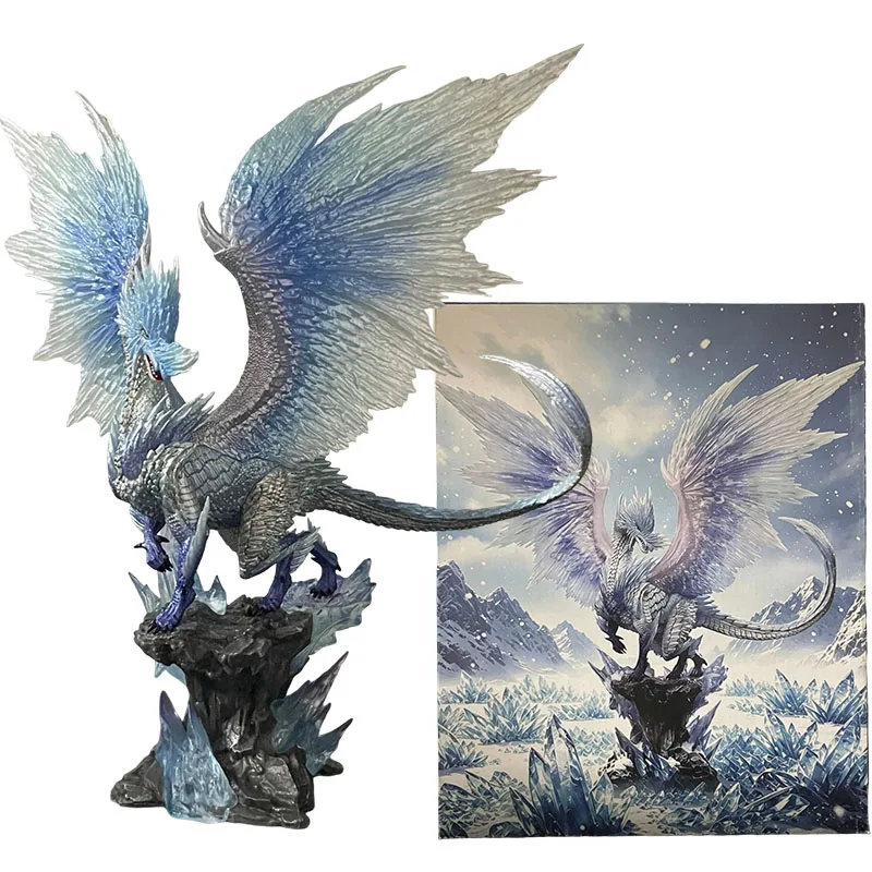26cm Monster Hunter Velkhana Model Manga Action Figure GK Statue Ornament Anime Figurine Peripheral Figuras Toys Gift
26cm Monster Hunter Velkhana Model Manga Action Figure GK Statue Ornament Anime Figurine Peripheral Figuras Toys Gift