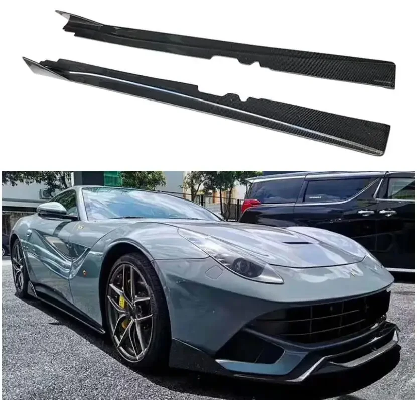 Боди-юбки для Ferrari F12 2013 2014 2015 2016 2017 2018, боковые юбки, комплект из углеродного волокна
Боди-юбки для Ferrari F12 2013 2014 2015 2016 2017 2018, боковые юбки, комплект из углеродного волокна