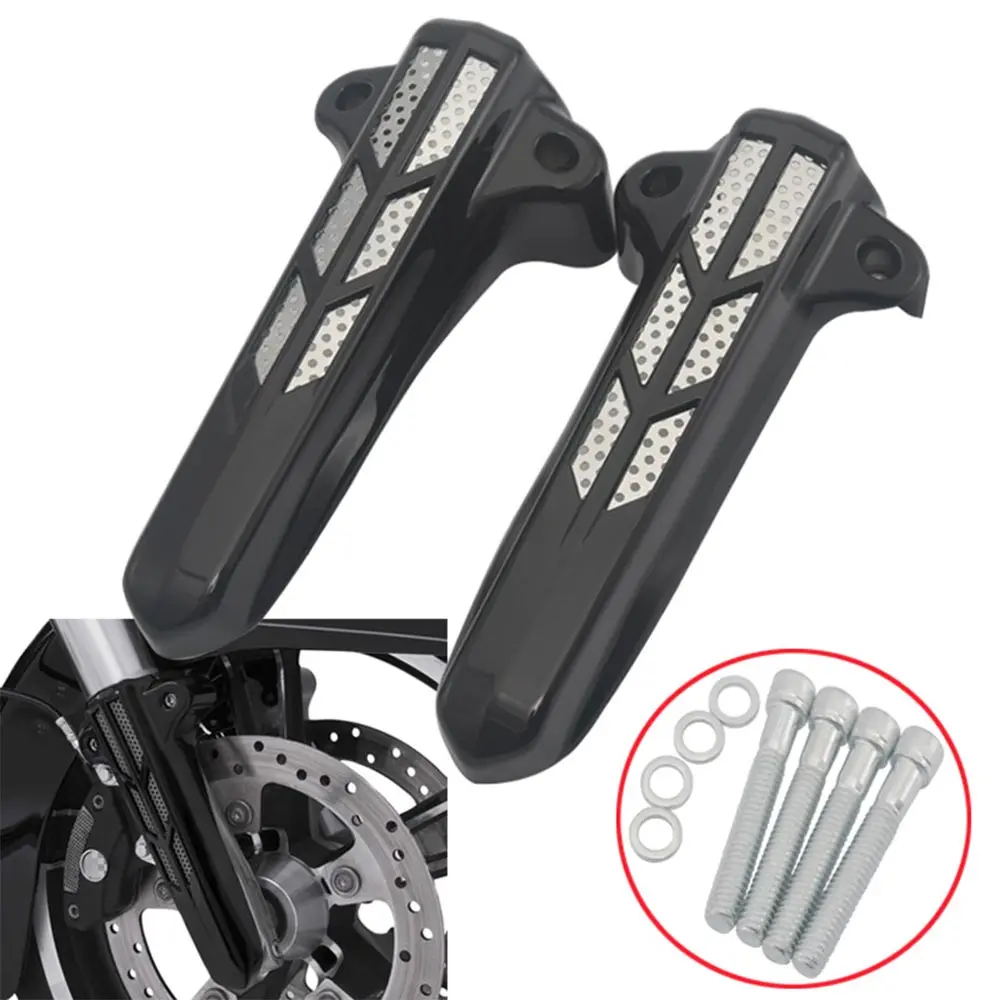 1 Pair Front Lower Fork Leg Cover Fit For Harley Electra Glide Road King Street Glide Ultra Classic Limited Road Glide Flh Black
1 Pair Front Lower Fork Leg Cover Fit For Harley Electra Glide Road King Street Glide Ultra Classic Limited Road Glide Flh Black