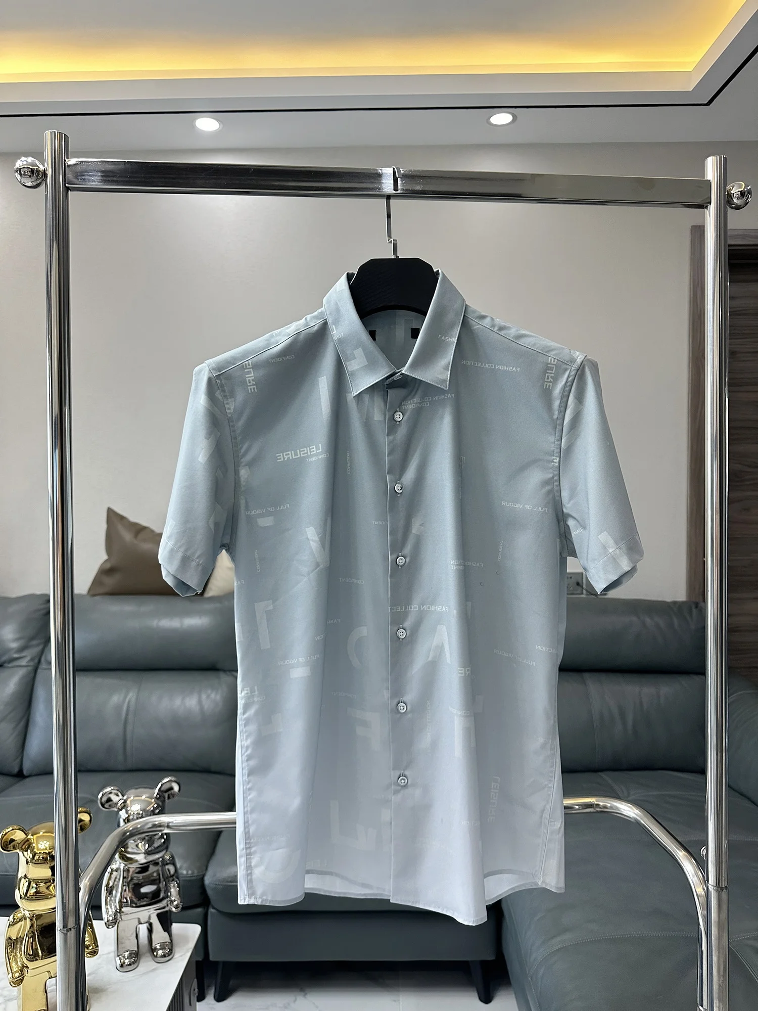 Men's Short Sleeve Shirt Summer Business Casual Print Gradient Comfortable Breathable Standard Fit Polyester Blend Commute Wear
Men's Short Sleeve Shirt Summer Business Casual Print Gradient Comfortable Breathable Standard Fit Polyester Blend Commute Wear