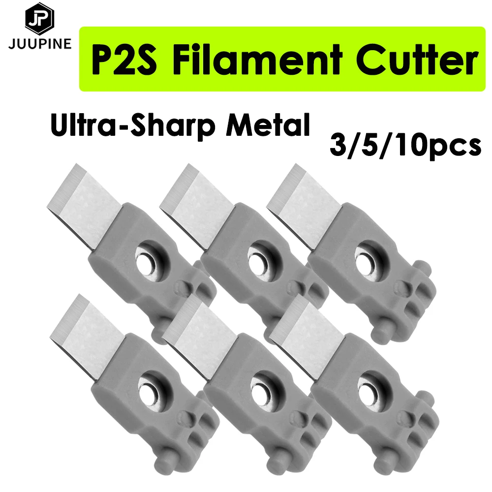 P2s Filament Cutter for Bambu Lab P2S Accessories Tool Kit Ultra-Sharp Metal Cutting 3D Printer Bambulab P2S Filament Blade
P2s Filament Cutter for Bambu Lab P2S Accessories Tool Kit Ultra-Sharp Metal Cutting 3D Printer Bambulab P2S Filament Blade