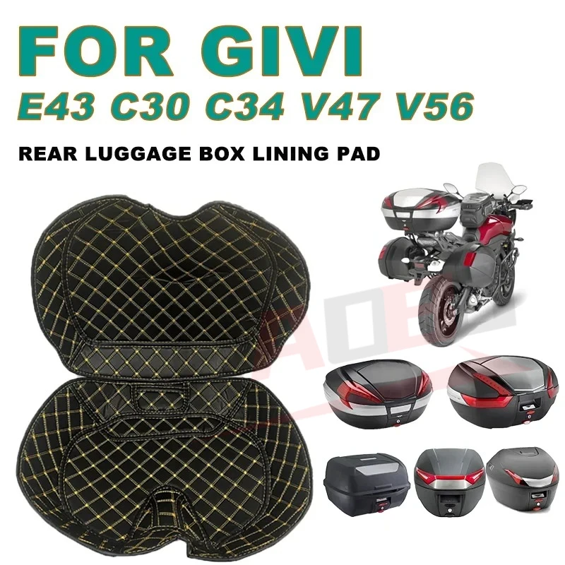 For GIVI V47 V56 E43 C30 E43 C34 DLM46 E45 B36NT2 Motorcycle Top Case Protector Storage Box Mat Accessories
For GIVI V47 V56 E43 C30 E43 C34 DLM46 E45 B36NT2 Motorcycle Top Case Protector Storage Box Mat Accessories