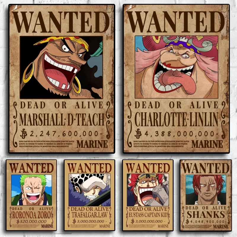Canvas Art Walls Painting One Piece Bounty Wanted Teach Decor Gifts Modern Home Classic Living Room Aesthetic Poster
Canvas Art Walls Painting One Piece Bounty Wanted Teach Decor Gifts Modern Home Classic Living Room Aesthetic Poster