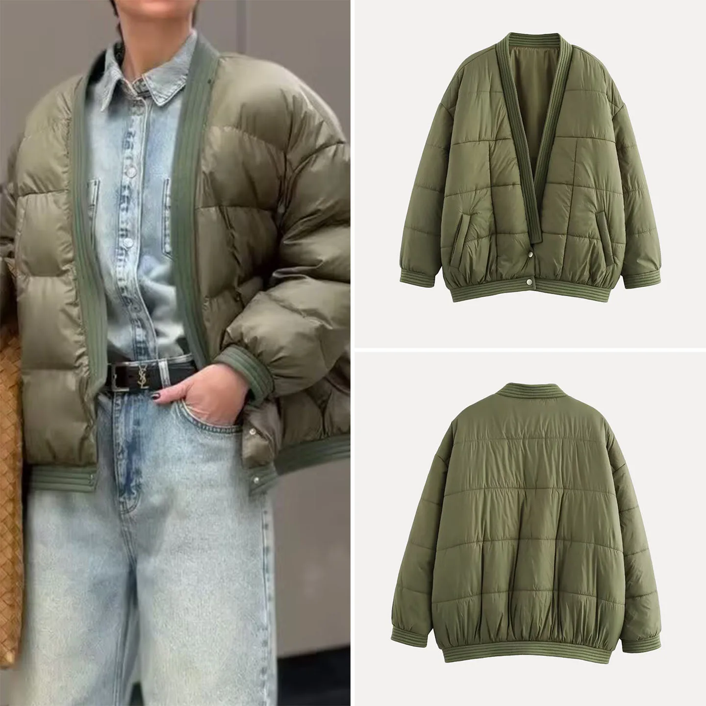 2025 Autumn New Sle Women's Faion Personali Aosphere Commuting Versatile Loose Long Sve Coat Simple Cotton Jaet
2025 Autumn New Sle Women's Faion Personali Aosphere Commuting Versatile Loose Long Sve Coat Simple Cotton Jaet