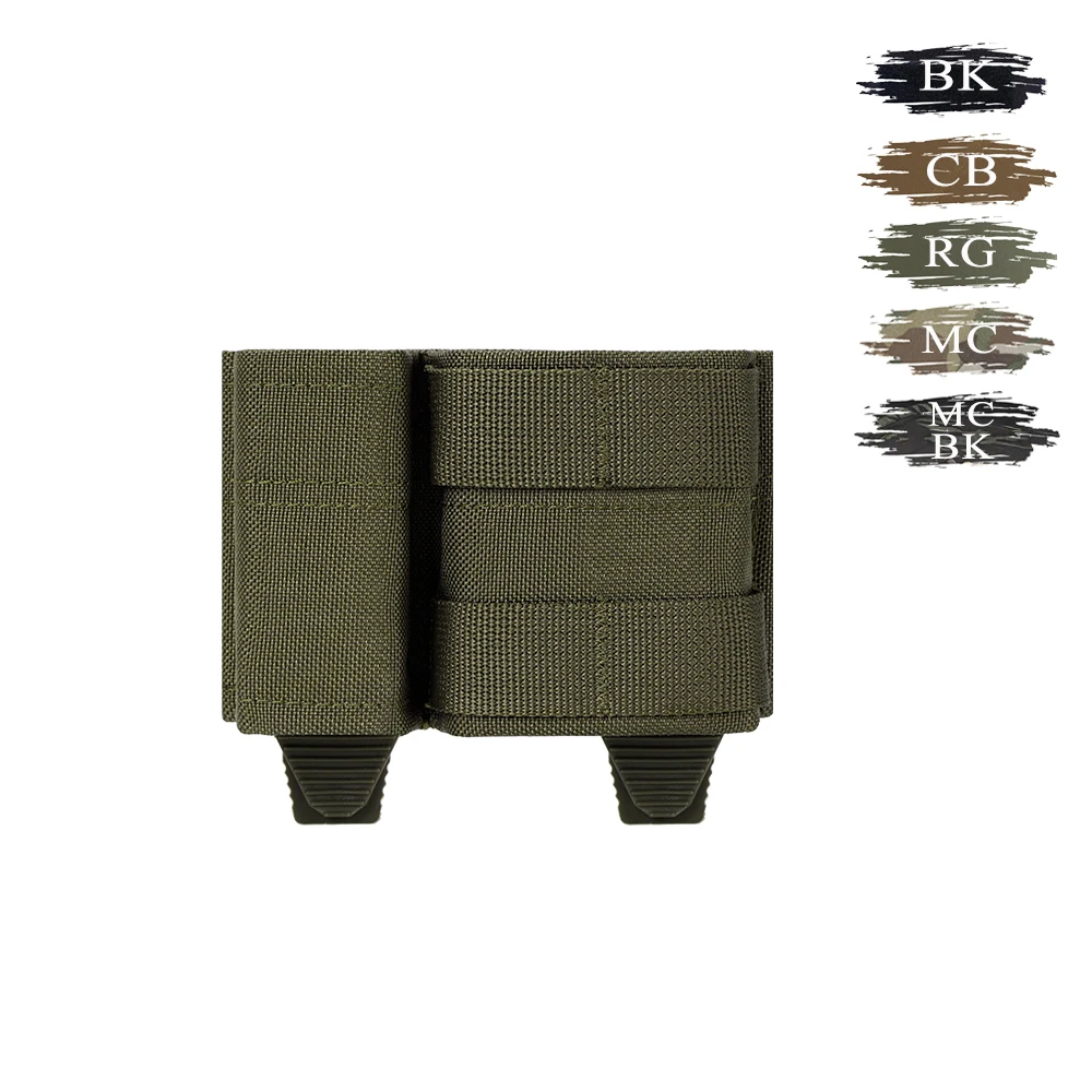 Tactical 5.56+9mm Hybrid Mag Pouch MOLLE Quick-Insert Magazine Bag with Pull-Tabs for AR15 M4 Airsoft Gear
Tactical 5.56+9mm Hybrid Mag Pouch MOLLE Quick-Insert Magazine Bag with Pull-Tabs for AR15 M4 Airsoft Gear