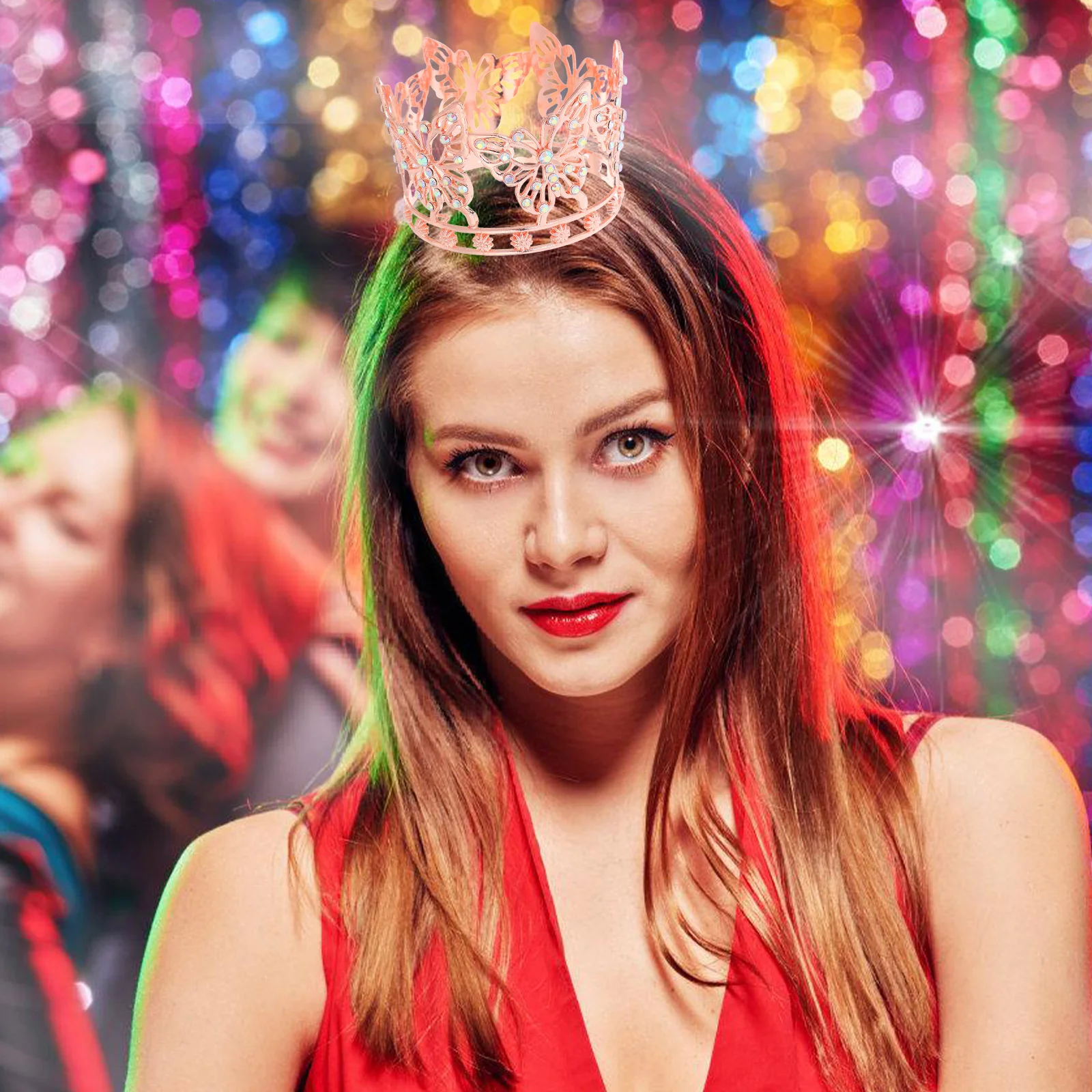 Butterfly Crown Rhinestone Princess Tiaras Small Hair Accessories Elegant Party Prom Masquerade Halloween Birthday Decoration
Butterfly Crown Rhinestone Princess Tiaras Small Hair Accessories Elegant Party Prom Masquerade Halloween Birthday Decoration