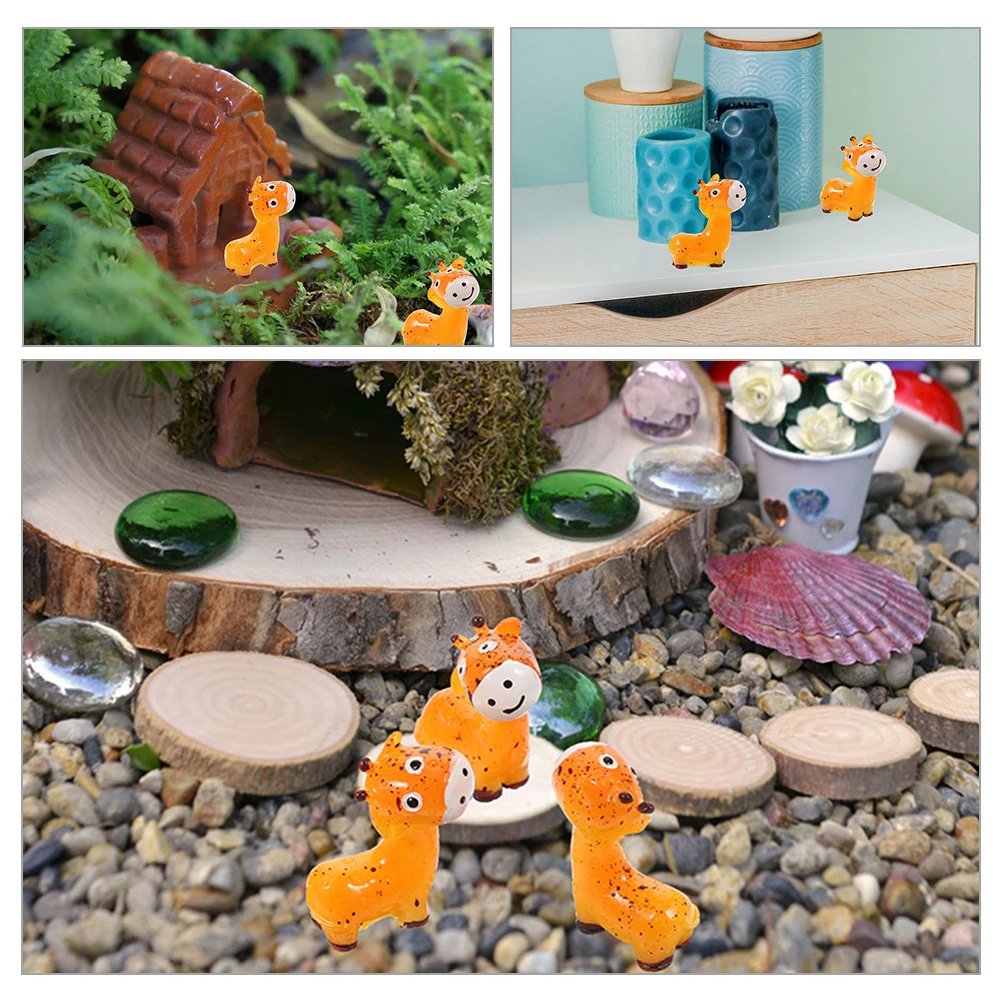 10pcs Mini Resin Bonsai Decor Small Deer Ornament Micro Landscape Statue Garden Decoration Miniature Deer Adornment Space-Saving
10pcs Mini Resin Bonsai Decor Small Deer Ornament Micro Landscape Statue Garden Decoration Miniature Deer Adornment Space-Saving