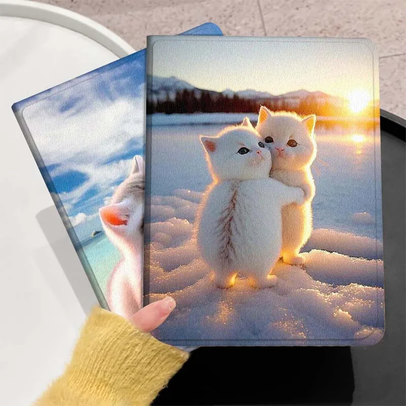 Cute White Kitten Snow For Huawei MediaPad T5 T10s M6 M5Lite SE Honor Tab 5 6 7 V7 V8 X8a X9a Pro Soft Tablet Case Gift
Cute White Kitten Snow For Huawei MediaPad T5 T10s M6 M5Lite SE Honor Tab 5 6 7 V7 V8 X8a X9a Pro Soft Tablet Case Gift