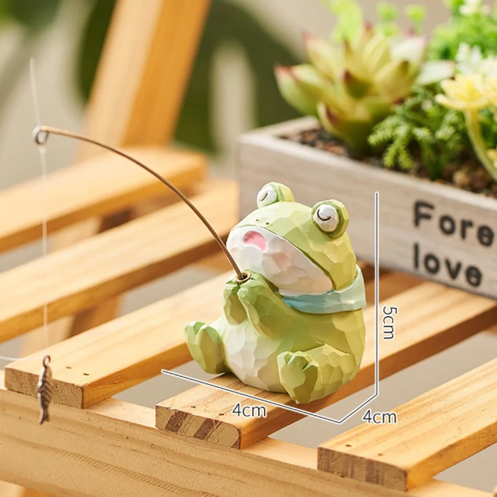 Resin Animal Fishing Ornaments Statue Desk Ornament Screen Animal Model Crafts Handmad Computer Monitor Decorations
Resin Animal Fishing Ornaments Statue Desk Ornament Screen Animal Model Crafts Handmad Computer Monitor Decorations