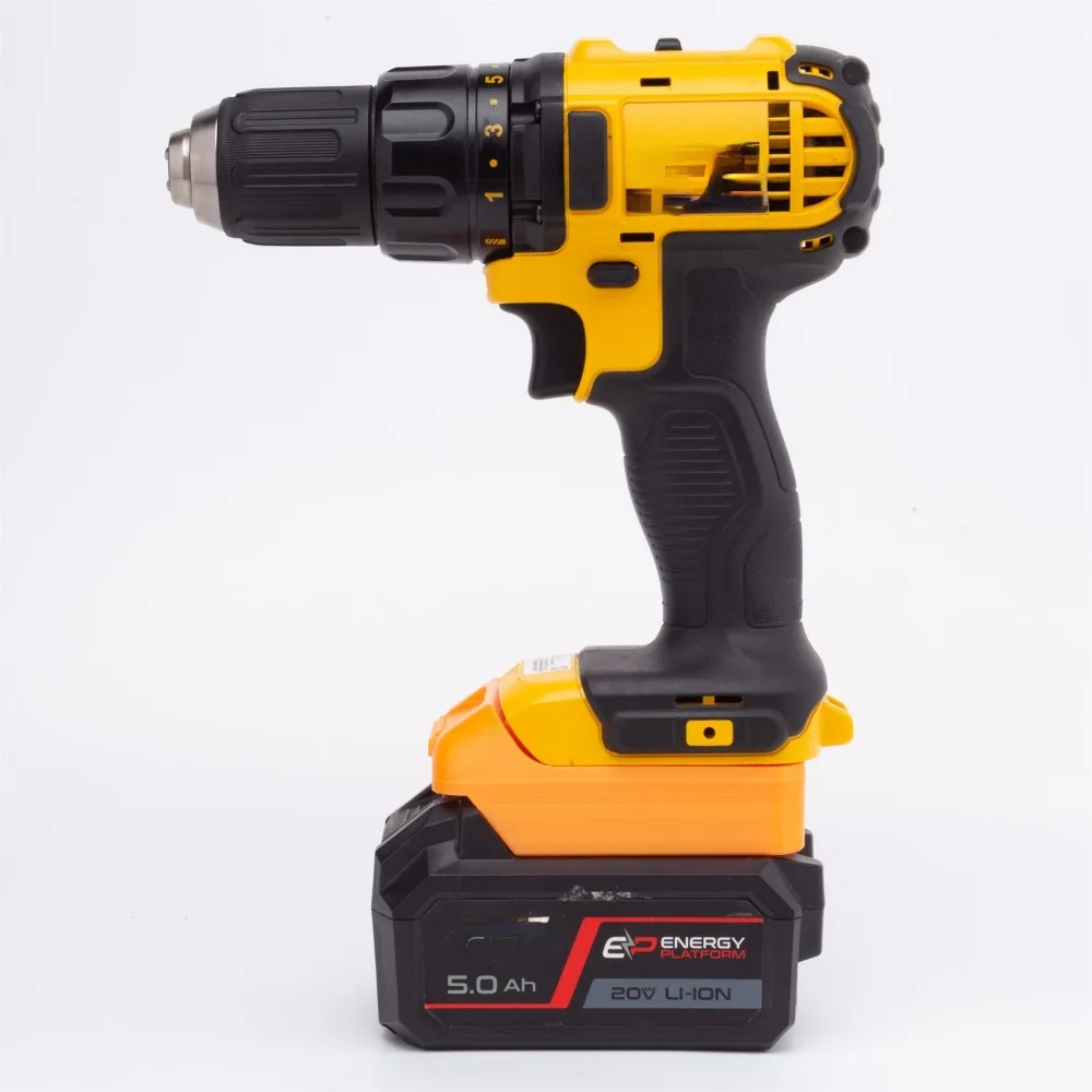 Преобразователь аккумулятора для литиевого преобразователя Skil 20 в DeWalt 20 в, бесщеточные инструменты (только адаптер)
Преобразователь аккумулятора для литиевого преобразователя Skil 20 в DeWalt 20 в, бесщеточные инструменты (только адаптер) 