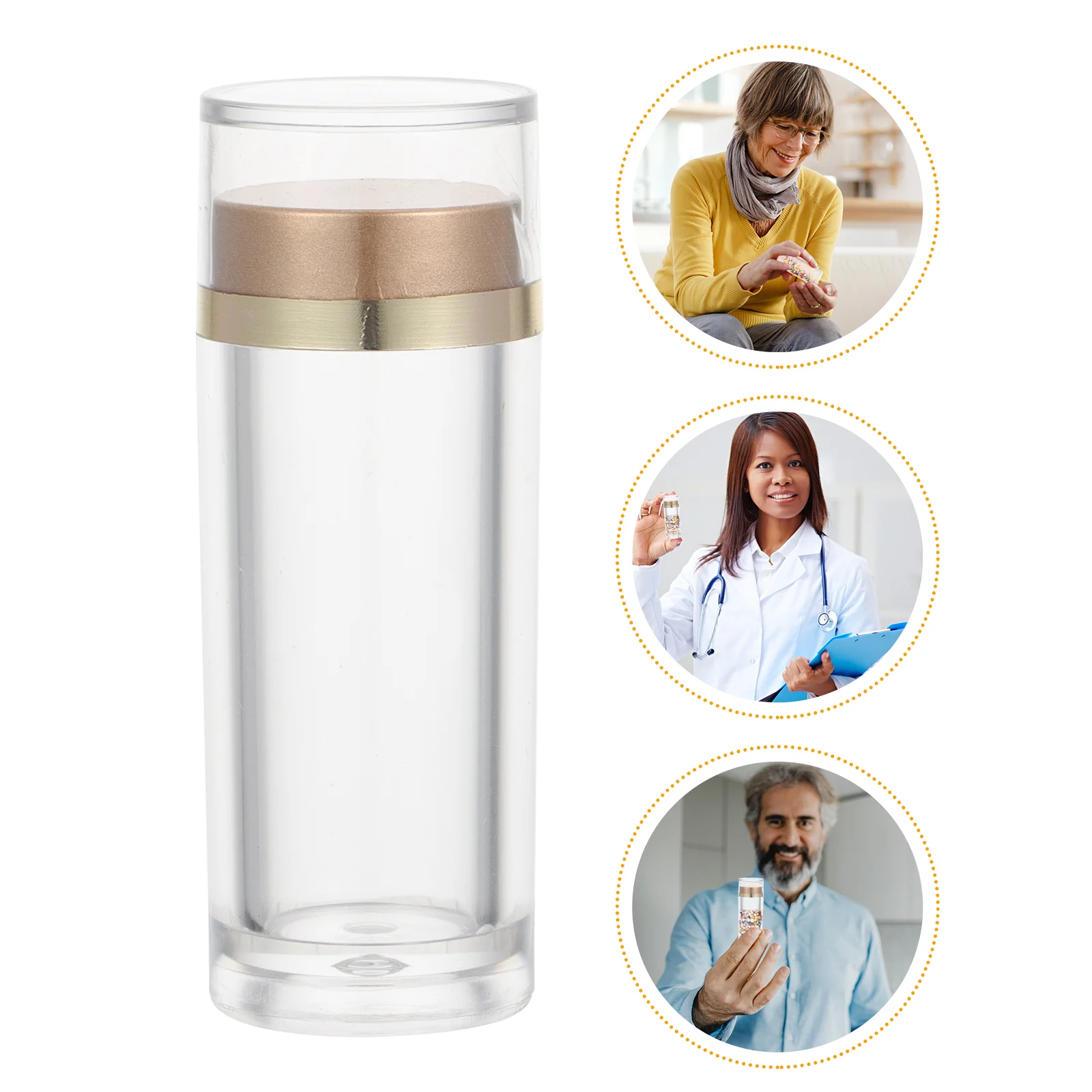 10 Pcs Health Care Packaging Bottle Pill Container Food Containers Storage Sealed Canisters Travel
10 Pcs Health Care Packaging Bottle Pill Container Food Containers Storage Sealed Canisters Travel