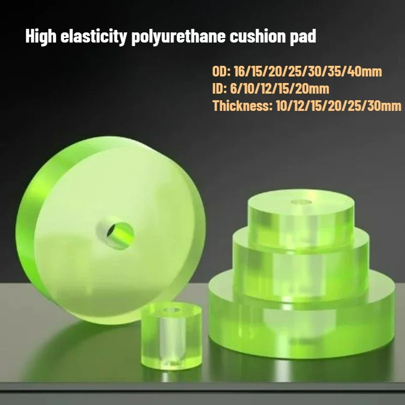 8pcs PU Polyurethane Shock-absorbing Pad ID 6/10/12/15/20mm High Elastic Wear-resistant Cushioning Pad Cowhide Board
8pcs PU Polyurethane Shock-absorbing Pad ID 6/10/12/15/20mm High Elastic Wear-resistant Cushioning Pad Cowhide Board