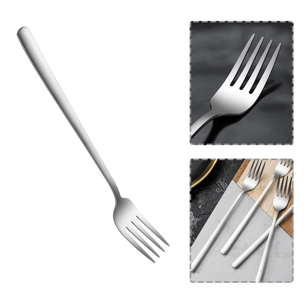 4Pcs Stainless Steel Fork Set BBQ Salad Fruit Dinnerware Comfort Elegant Design For Party Wedding Restaurant
4Pcs Stainless Steel Fork Set BBQ Salad Fruit Dinnerware Comfort Elegant Design For Party Wedding Restaurant