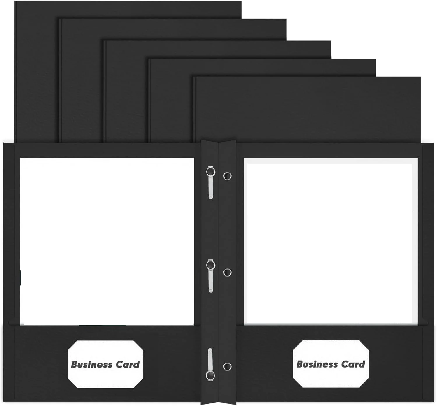 10 Pack Two Pocket Folders With Prongs, 3 Prong Folders Fit Letter Size Paper, File Folders for School Office Home Business, Bla
10 Pack Two Pocket Folders With Prongs, 3 Prong Folders Fit Letter Size Paper, File Folders for School Office Home Business, Bla