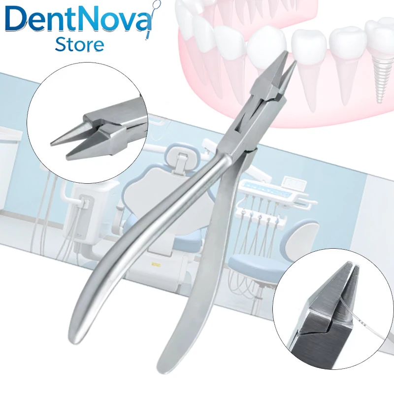 Dental Forming Pliers Wire Bending Loop Tool Orthodontic Plier For Braces Archwire Orthodontist Equipment
Dental Forming Pliers Wire Bending Loop Tool Orthodontic Plier For Braces Archwire Orthodontist Equipment