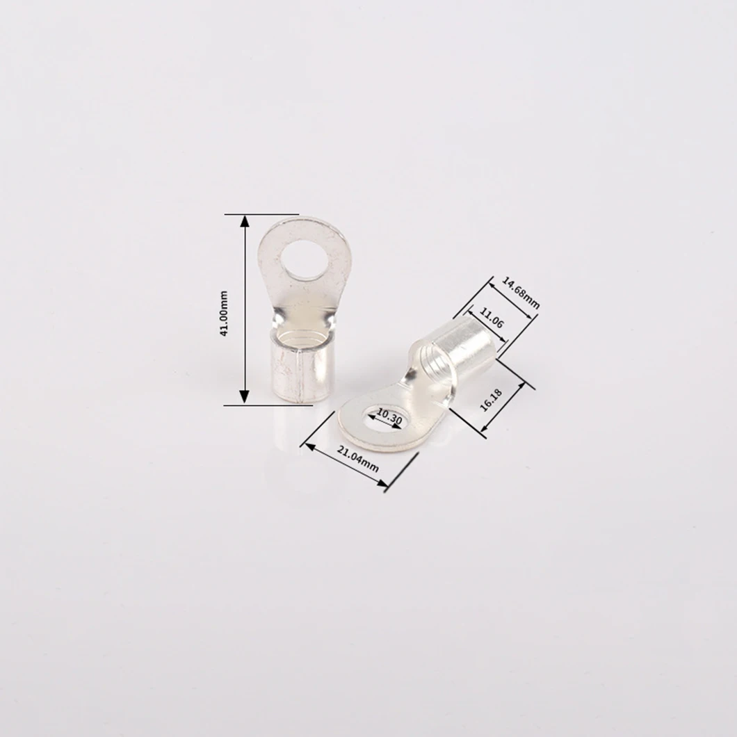 OT50-10 Cold Pressed Terminal O-type Bare End Cold Pressed Wiring Terminal Copper/Brass Material Wiring Terminal
OT50-10 Cold Pressed Terminal O-type Bare End Cold Pressed Wiring Terminal Copper/Brass Material Wiring Terminal