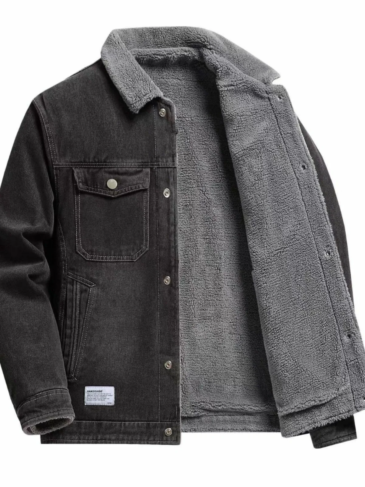 Men's Faionable Denim Jaet with Fce Thiened Casual Sle Winter Outerwear Simple Design Versatile Autumn Winter New ...
Men's Faionable Denim Jaet with Fce Thiened Casual Sle Winter Outerwear Simple Design Versatile Autumn Winter New ...