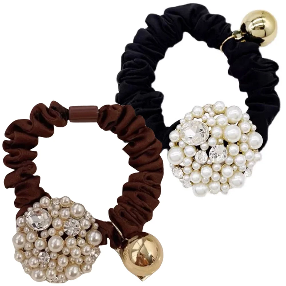 2pcs Pearl Ties Rhinestone Ponytail Cuffs Elastic Hair Bands Circle Ponytail Holder For Women Daily Party Use Hair Styling Tool
2pcs Pearl Ties Rhinestone Ponytail Cuffs Elastic Hair Bands Circle Ponytail Holder For Women Daily Party Use Hair Styling Tool