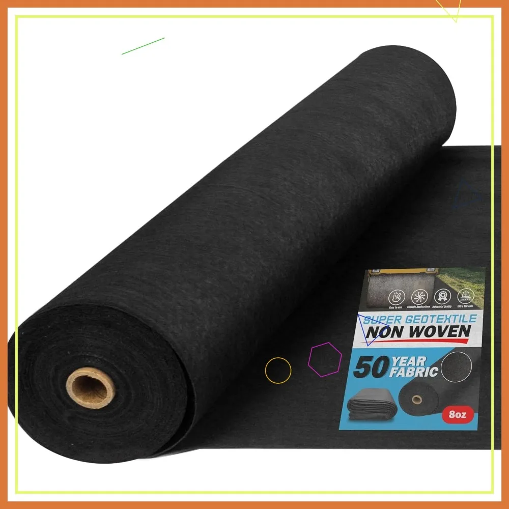Super Geotextile 4,6,8 oz Non Woven Fabric for Landscaping, French Drains, Underlayment - 8 oz (3x50)
Super Geotextile 4,6,8 oz Non Woven Fabric for Landscaping, French Drains, Underlayment - 8 oz (3x50)