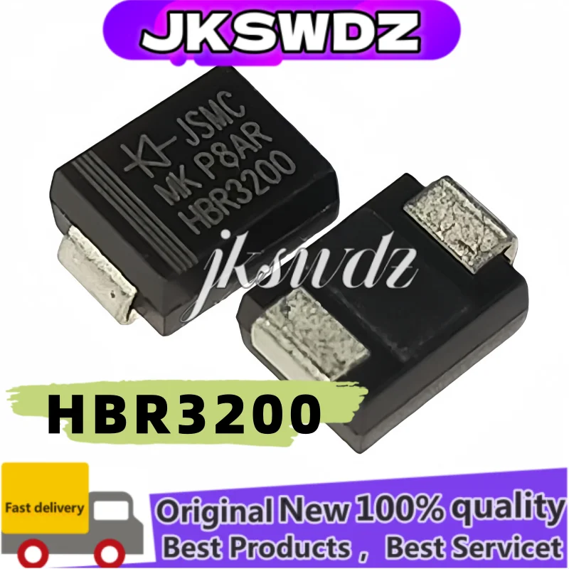 (10-50 pieces) 100% NEW HBR3100 3A100V HBR3200 3A200V HBR5200 5A200V DO-214AA SMB MOS Transistor
(10-50 pieces) 100% NEW HBR3100 3A100V HBR3200 3A200V HBR5200 5A200V DO-214AA SMB MOS Transistor