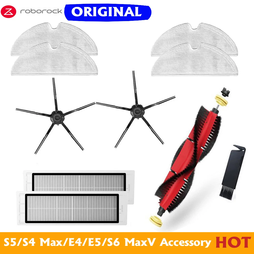 Оригинальный фильтр roborock s6 max v s5 max E4 E5 S45 Max Съемная основная боковая щетка крышка аксессуары запасные части опционально
Оригинальный фильтр roborock s6 max v s5 max E4 E5 S45 Max Съемная основная боковая щетка крышка аксессуары запасные части опционально