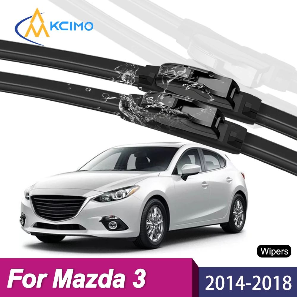 2Pcs Silent Smooth Rubber Wiper Set For Mazda Mazda3 BM/BN/BY 2014-2018 Perfect Replacement Wiper Kit
2Pcs Silent Smooth Rubber Wiper Set For Mazda Mazda3 BM/BN/BY 2014-2018 Perfect Replacement Wiper Kit