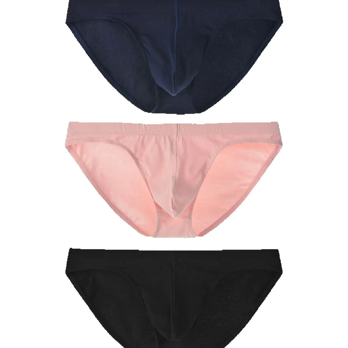 3PCS Solid color casual and comfortable simple Men's brief Low waist breathable sweat absorbing seamless convex bag strap
3PCS Solid color casual and comfortable simple Men's brief Low waist breathable sweat absorbing seamless convex bag strap