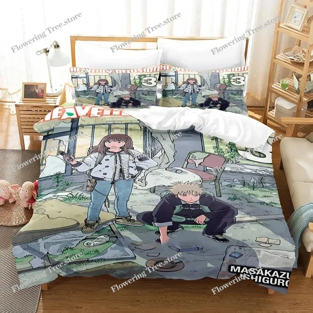 Anime Heavenly Delusion Bedding Set Duvet Cover Bed Set Quilt Cover Pillowcase Comforter king Queen Size Boys Adult Bedding Set
Anime Heavenly Delusion Bedding Set Duvet Cover Bed Set Quilt Cover Pillowcase Comforter king Queen Size Boys Adult Bedding Set