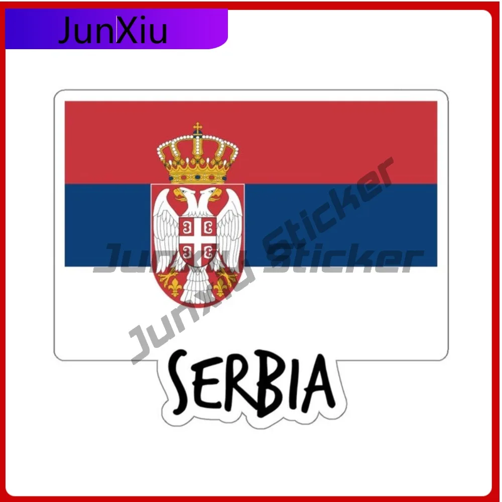 Serbia Flag European Travel Sticker Vinyl Patriotic Decor Accessories Country Souvenir Label Adventure Suitcase Camper Windows
Serbia Flag European Travel Sticker Vinyl Patriotic Decor Accessories Country Souvenir Label Adventure Suitcase Camper Windows
