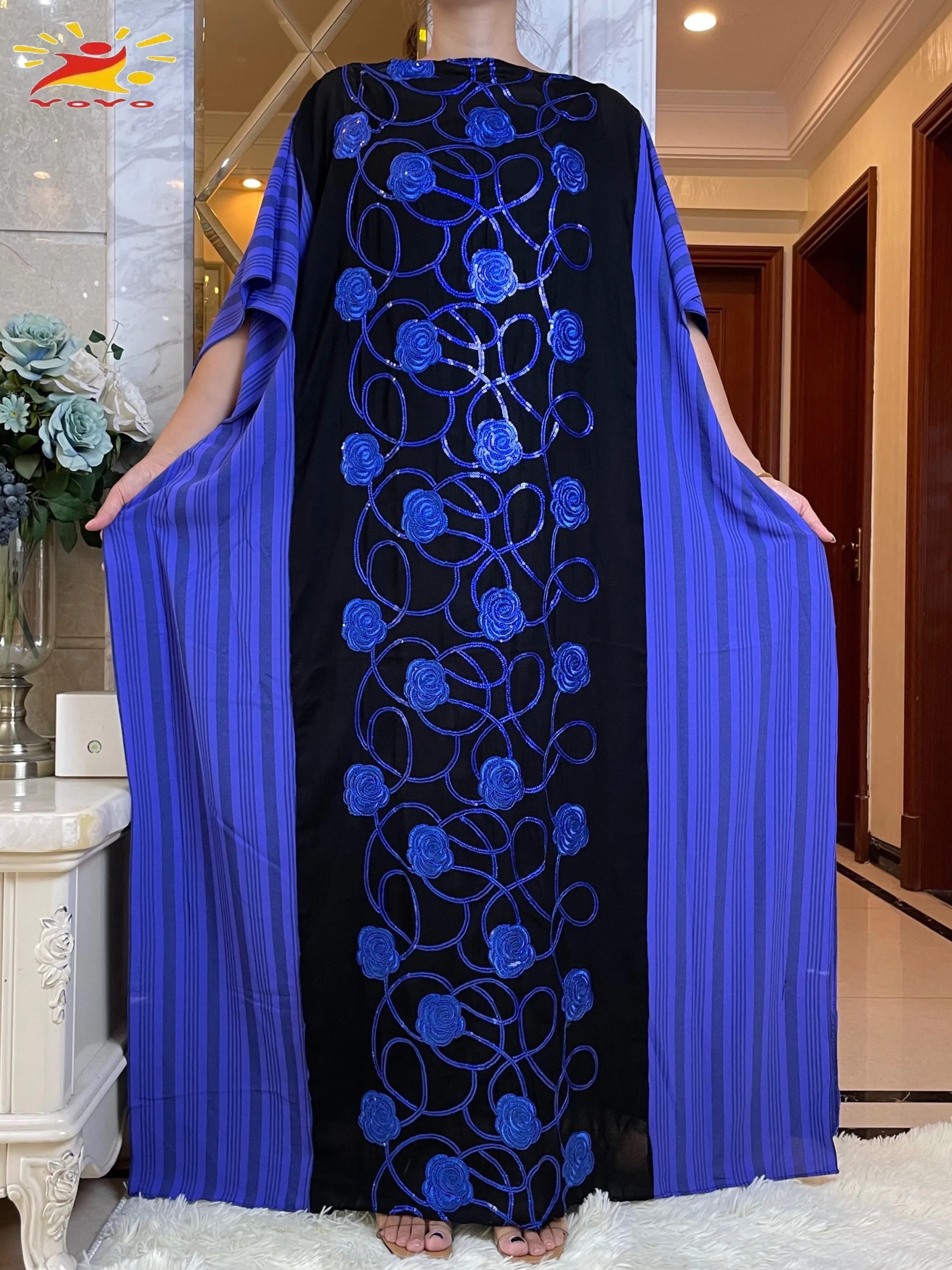 New African Autumn Ramadan Sequins Embroidery Abaya Dubai Kimono Kaftan Caftan Turkish Islamic Clothing Muslim Women Maxi Robe
New African Autumn Ramadan Sequins Embroidery Abaya Dubai Kimono Kaftan Caftan Turkish Islamic Clothing Muslim Women Maxi Robe