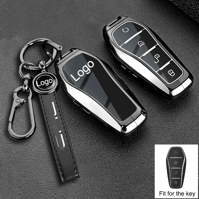 Zinc Alloy Car Key Case Cover Shell For BYD Song Plus L 2025 Han EV Dolphin Remote Control Protect Keychain Holder Accessories
Zinc Alloy Car Key Case Cover Shell For BYD Song Plus L 2025 Han EV Dolphin Remote Control Protect Keychain Holder Accessories