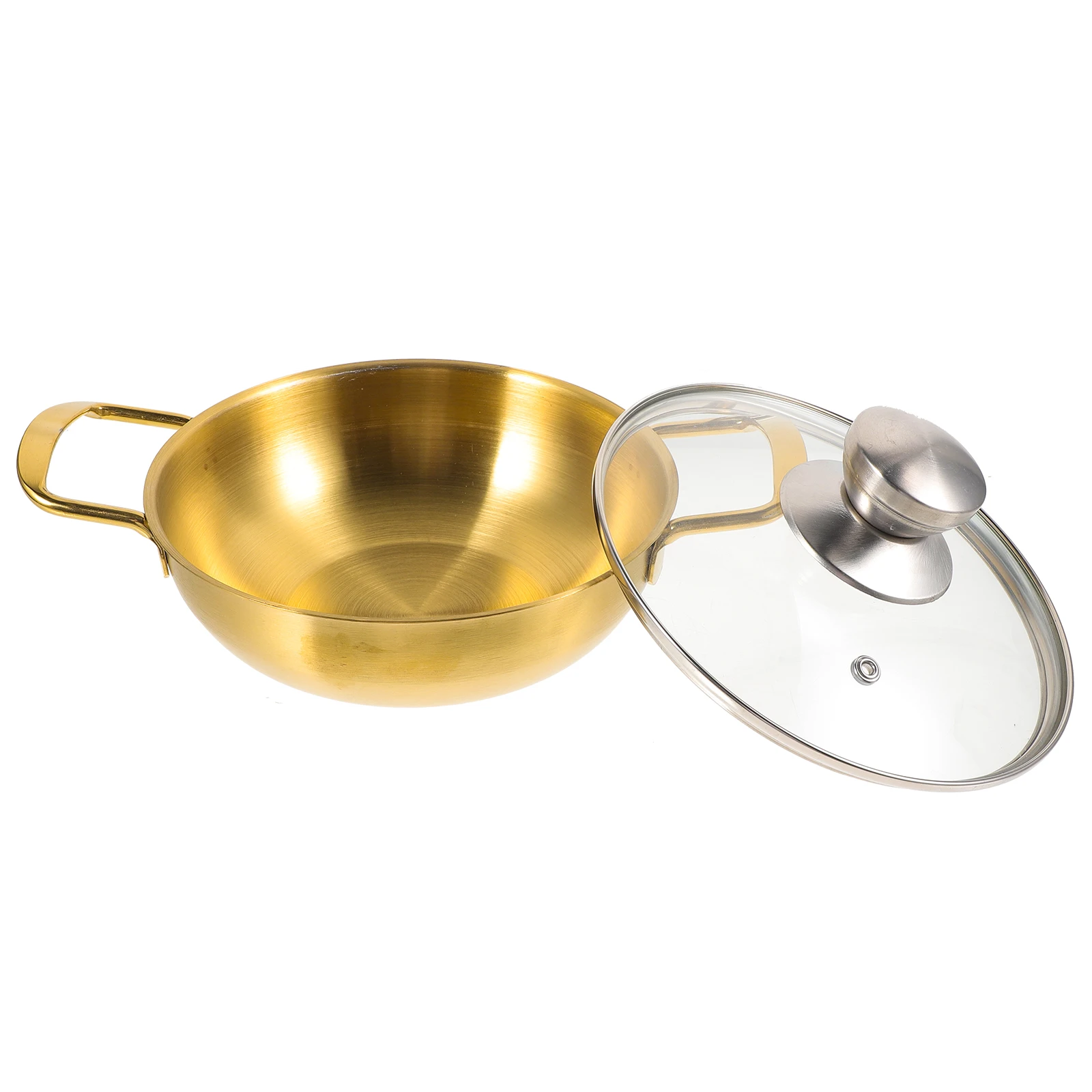 1pcs Outdoor Cookware Stainless Steel Double Handle Kitchen Hot Pot Pan Multi-Use For Camping Cooking Metal Cooking Pot
1pcs Outdoor Cookware Stainless Steel Double Handle Kitchen Hot Pot Pan Multi-Use For Camping Cooking Metal Cooking Pot