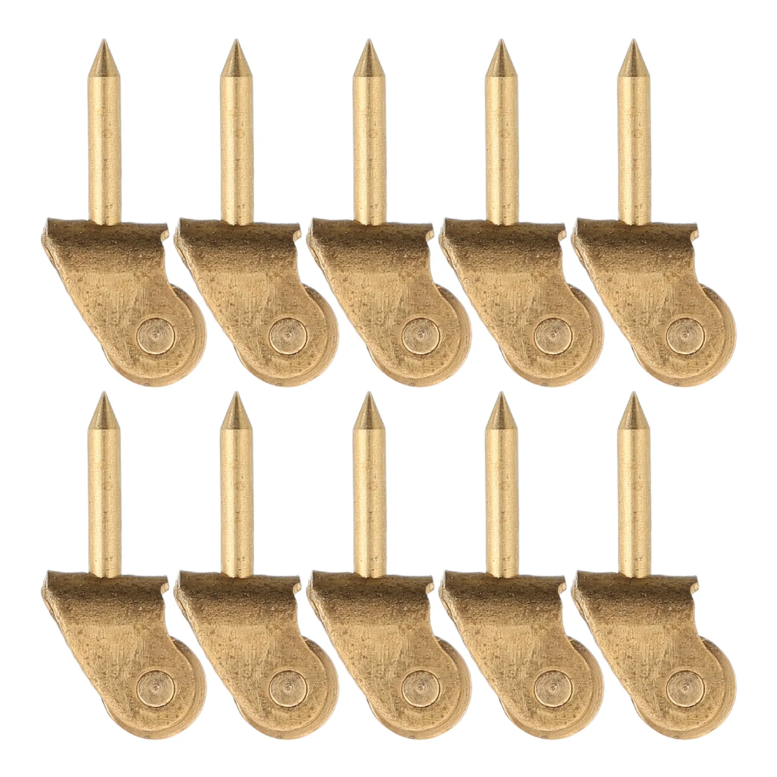 10Pcs Mini House Table Pulley Wheels Miniature Dollhouse Furniture Casters for Wardrobe Bed Easy Install Wear Resistant Metal
10Pcs Mini House Table Pulley Wheels Miniature Dollhouse Furniture Casters for Wardrobe Bed Easy Install Wear Resistant Metal