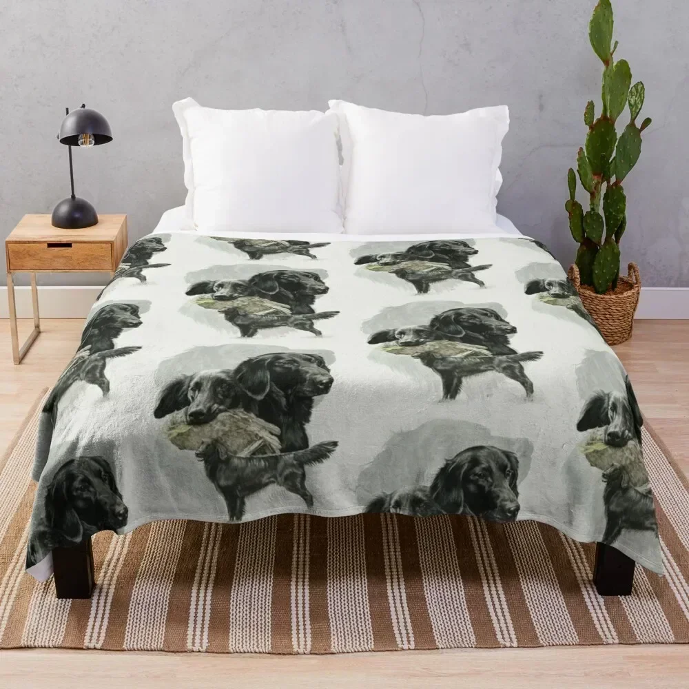 Flat-coated Retriever Medley Throw Blanket Luxurious Soft Blanket Holiday Gift for Family
Flat-coated Retriever Medley Throw Blanket Luxurious Soft Blanket Holiday Gift for Family