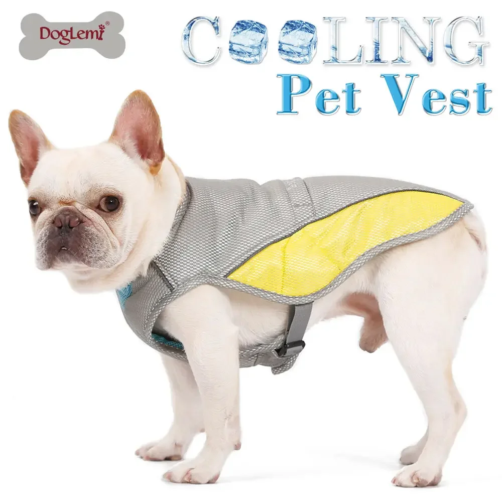 Reflective Dog Cooling Vest Harness Quick Release Pet Clothes Small Medium Large Dog Cool Jacket Hot Weather Accessory
Reflective Dog Cooling Vest Harness Quick Release Pet Clothes Small Medium Large Dog Cool Jacket Hot Weather Accessory