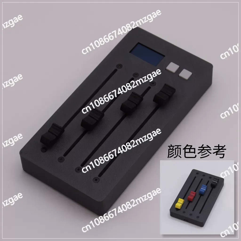 4-Track Electric Fader Mixer MIDI Controller Mixing Volume Automation CC Expression Envelope
4-Track Electric Fader Mixer MIDI Controller Mixing Volume Automation CC Expression Envelope
