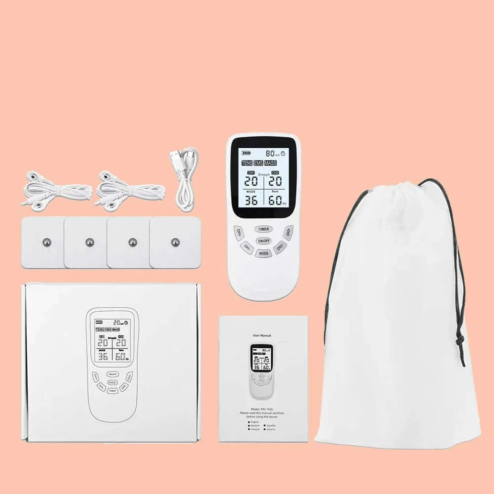 36 Modes Low Frequency Therapy Device TENS Machine EMS Muscle Stimulator Electronic Pulse Massager Myostimulation Apparatus
36 Modes Low Frequency Therapy Device TENS Machine EMS Muscle Stimulator Electronic Pulse Massager Myostimulation Apparatus