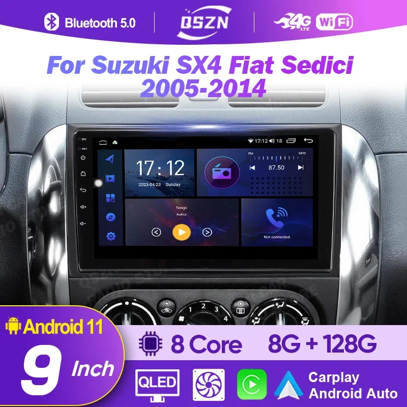 Автомагнитола 2K для Suzuki SX4 Fiat Sedici 2005-2014, мультимедийный видеоплеер, навигация, стерео, GPS, Android 12, 2din, 2 din, dvd
Автомагнитола 2K для Suzuki SX4 Fiat Sedici 2005-2014, мультимедийный видеоплеер, навигация, стерео, GPS, Android 12, 2din, 2 din, dvd