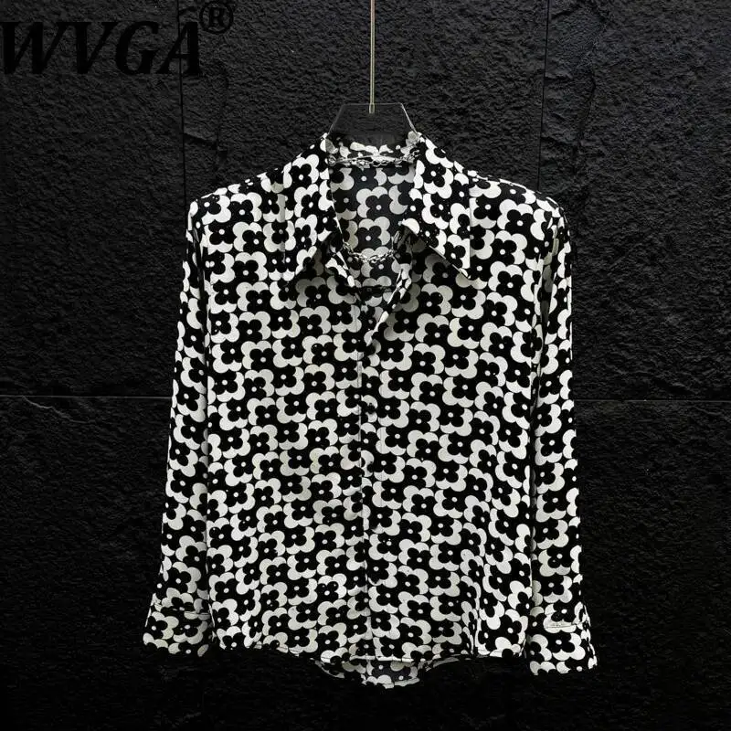 WVGA Spring New Men's High-end Gold-embossed Long Sleeve Floral Shirt Korean Style Stylish Retro Niche Shoulder Pads Tops W23916
WVGA Spring New Men's High-end Gold-embossed Long Sleeve Floral Shirt Korean Style Stylish Retro Niche Shoulder Pads Tops W23916
