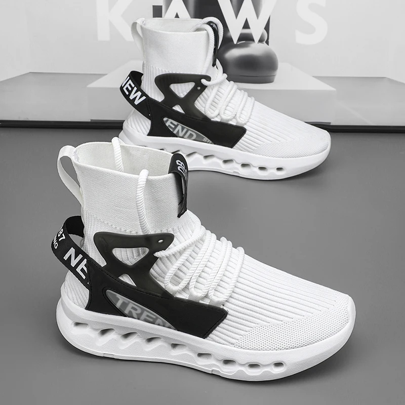 Men Sneakers High Top Walking Shoes Outdoor Breathable Running Shoes Mesh Gym Athletic Training Shoes Lace Up Size 39-47
Men Sneakers High Top Walking Shoes Outdoor Breathable Running Shoes Mesh Gym Athletic Training Shoes Lace Up Size 39-47