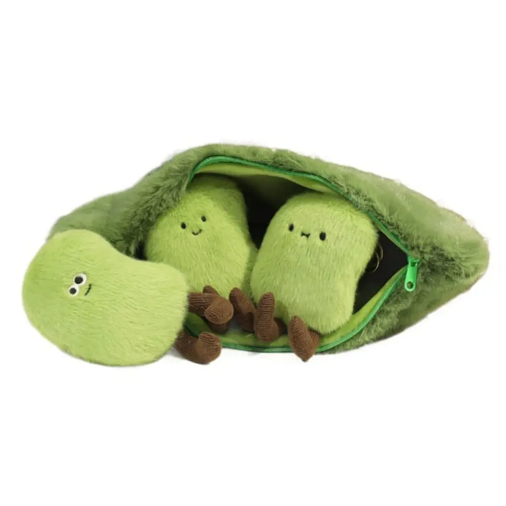Lifelike Plants Simulation Pea Pod Plush Doll Fluffy Collection Green Soybeans Plush Keychain Trinket Cartoon
Lifelike Plants Simulation Pea Pod Plush Doll Fluffy Collection Green Soybeans Plush Keychain Trinket Cartoon