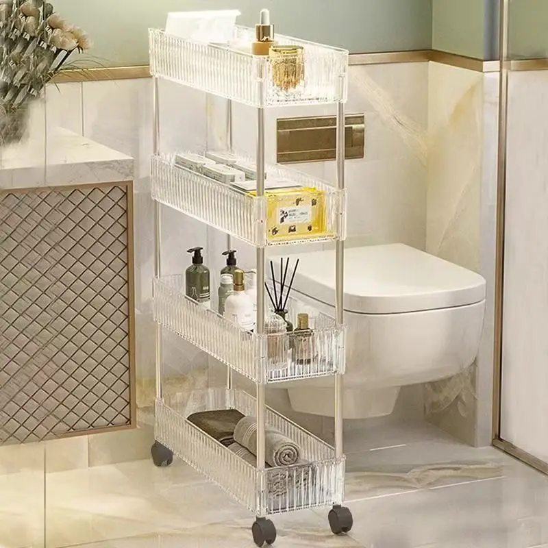 Multi-Layer Storage Rack Stand Kitchen Bedroom Bathroom Organizer Mobile Cart Floor-Mounted Accessory for Cosmetics And Snacks
Multi-Layer Storage Rack Stand Kitchen Bedroom Bathroom Organizer Mobile Cart Floor-Mounted Accessory for Cosmetics And Snacks