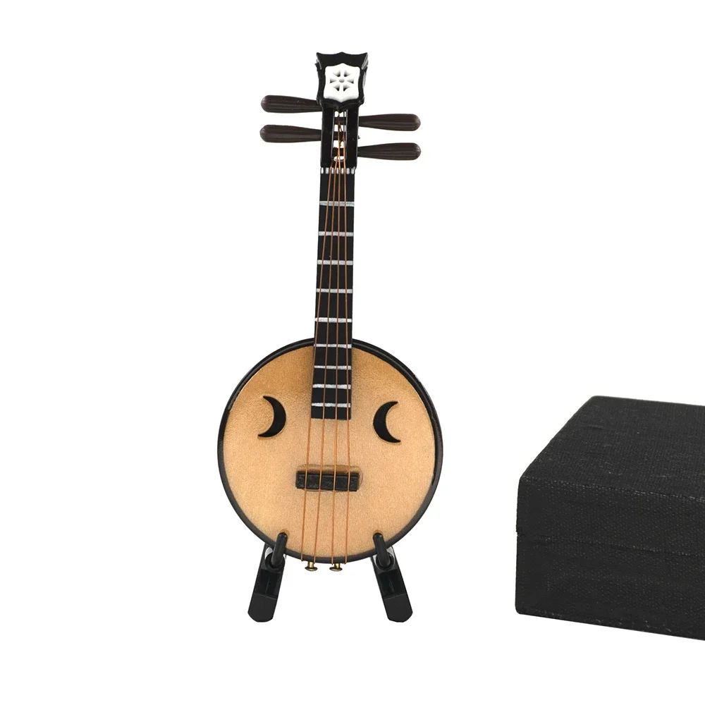 Miniature Chinese Zhongruan Model with Support Case Mini Musical Instrument Dollhouse figure Accessories bjd Decoration
Miniature Chinese Zhongruan Model with Support Case Mini Musical Instrument Dollhouse figure Accessories bjd Decoration