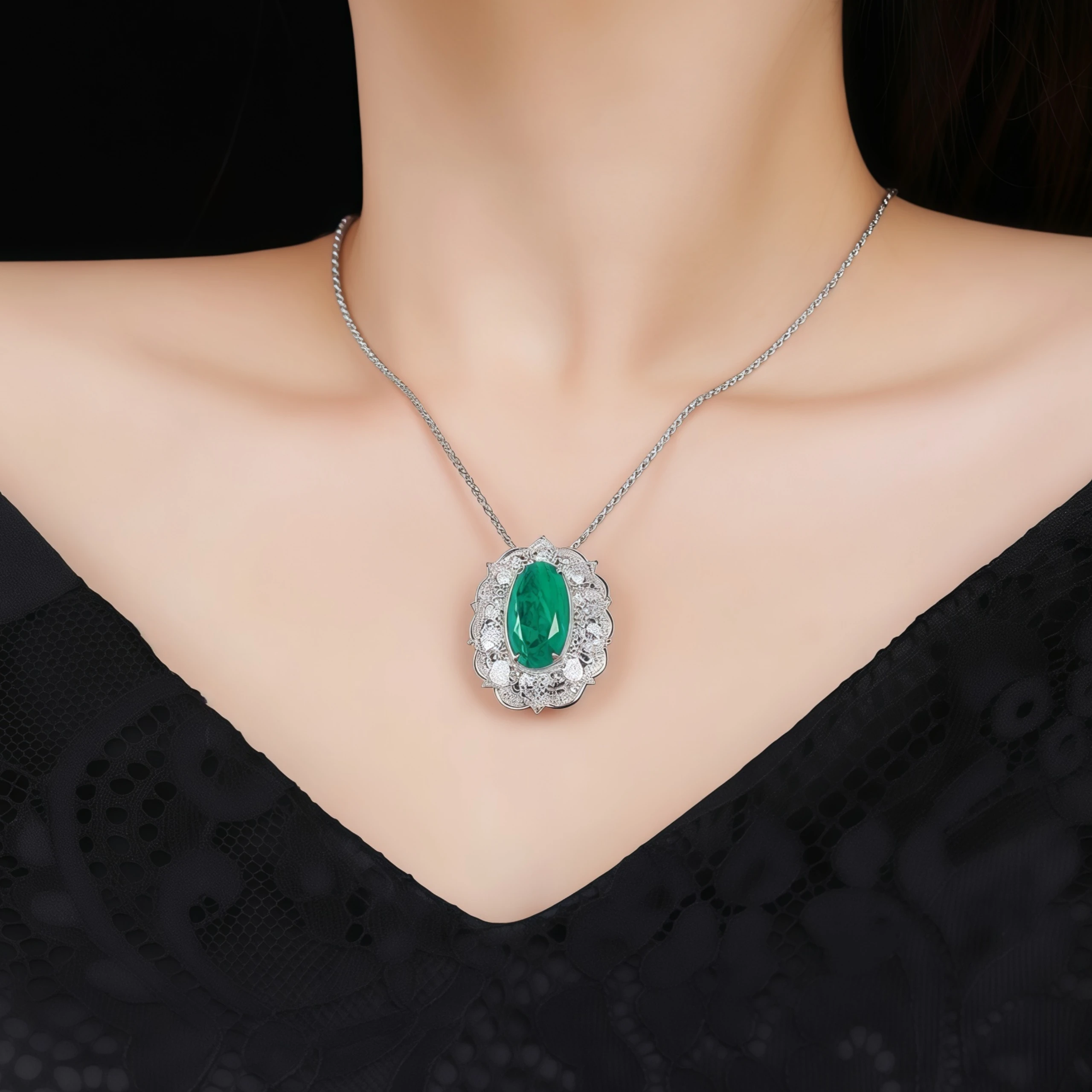 Veeie Veein Brand 925 Sterling Silver Pendants twisted chain Necklace For Plating Women Chain Necklace Pendant Jewelry
Veeie Veein Brand 925 Sterling Silver Pendants twisted chain Necklace For Plating Women Chain Necklace Pendant Jewelry