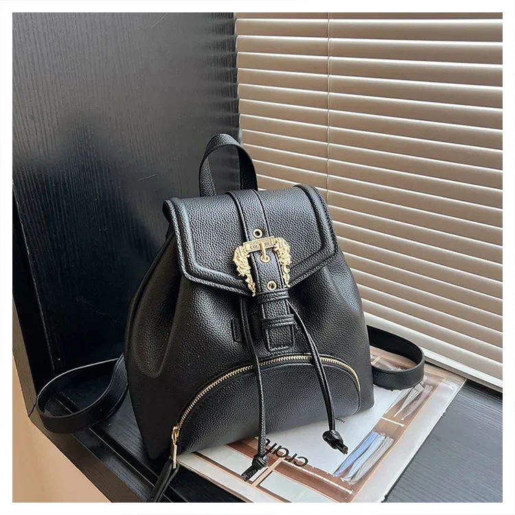 2025 New Women Backpack Minimalist Drawstring Travel Bag Pure Color Stylish Casual Shoulder Bag
2025 New Women Backpack Minimalist Drawstring Travel Bag Pure Color Stylish Casual Shoulder Bag