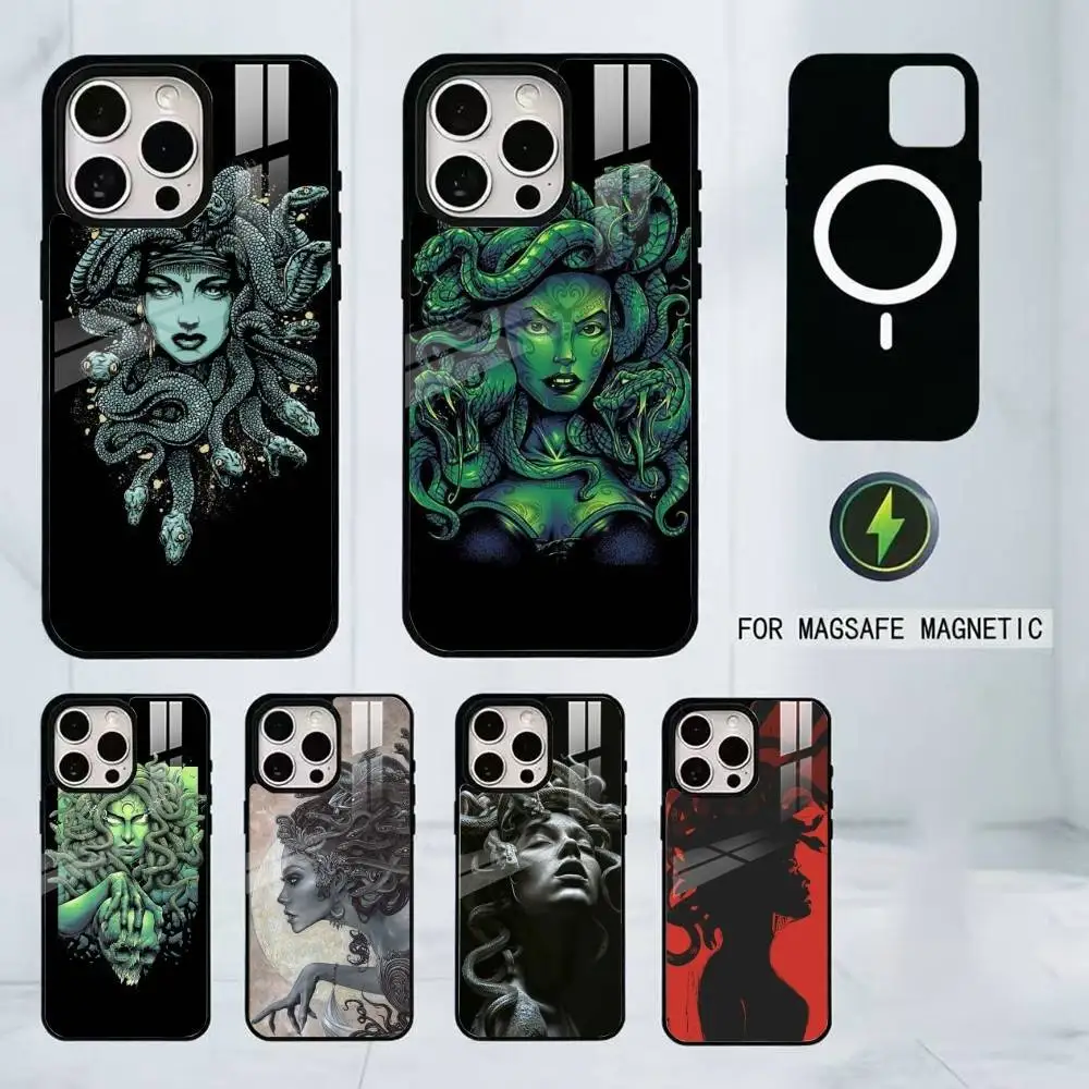 Medusa Greek Mythology Look At Me Phone Case For iPhone17,16,15,14,13,12,11 Plus,Pro Magnetic For Magsafe Wireless Charging
Medusa Greek Mythology Look At Me Phone Case For iPhone17,16,15,14,13,12,11 Plus,Pro Magnetic For Magsafe Wireless Charging